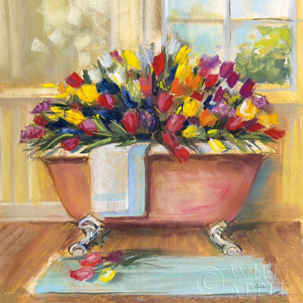 Bathtub Bouquet Ii Poster Print by Carol Rowan - Item # VARPDX38637